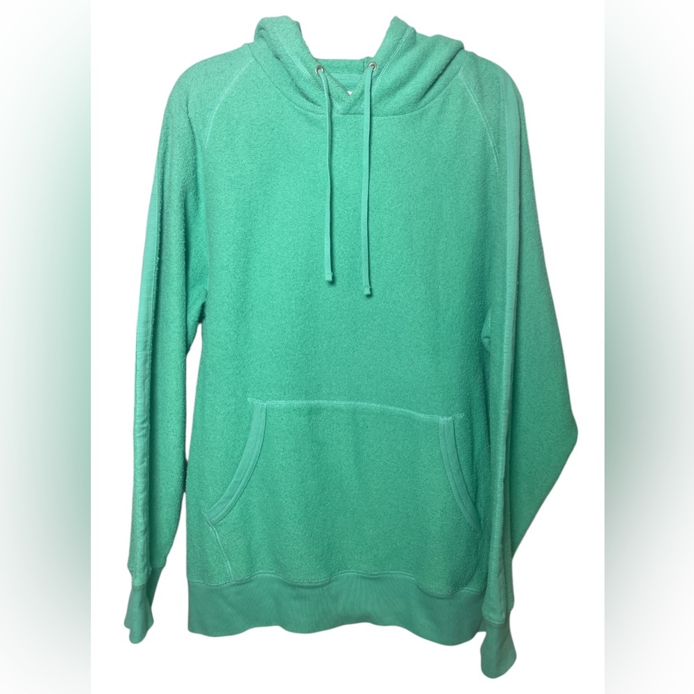 Mint Green Cotton Hoodie Sweatshirt
